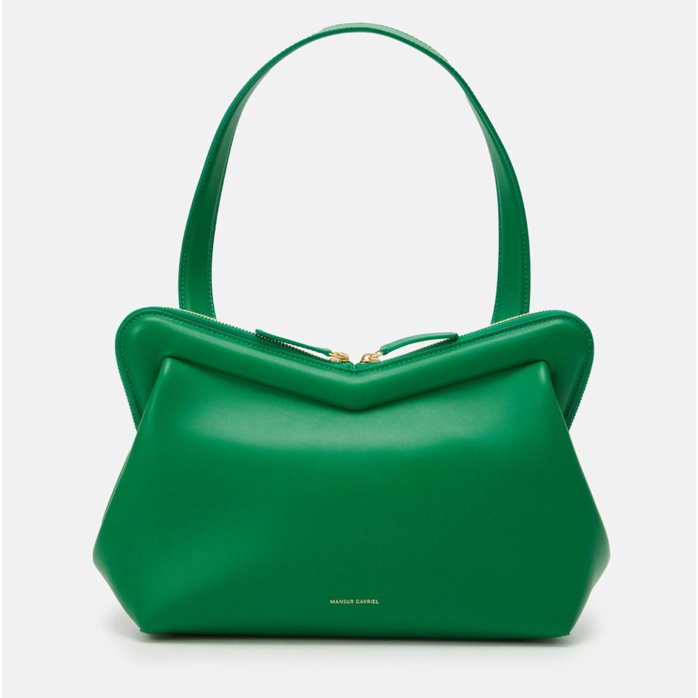Mansur Gavriel M Frame leather bag